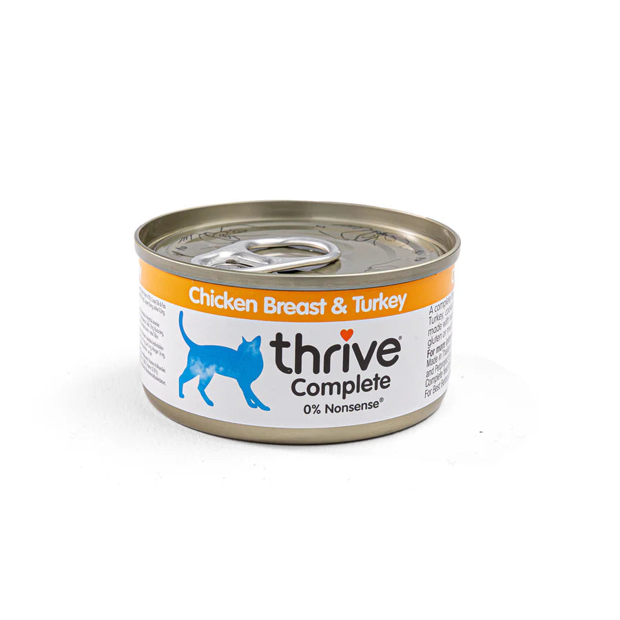 Thrive Complete Chicken Breast with Turkey Wet Cat Food - 75 GM