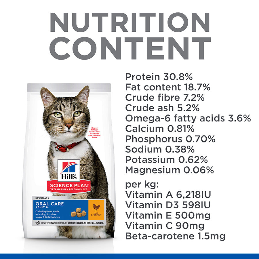 Hill's Science Plan Chicken Adult Dry Cat Food