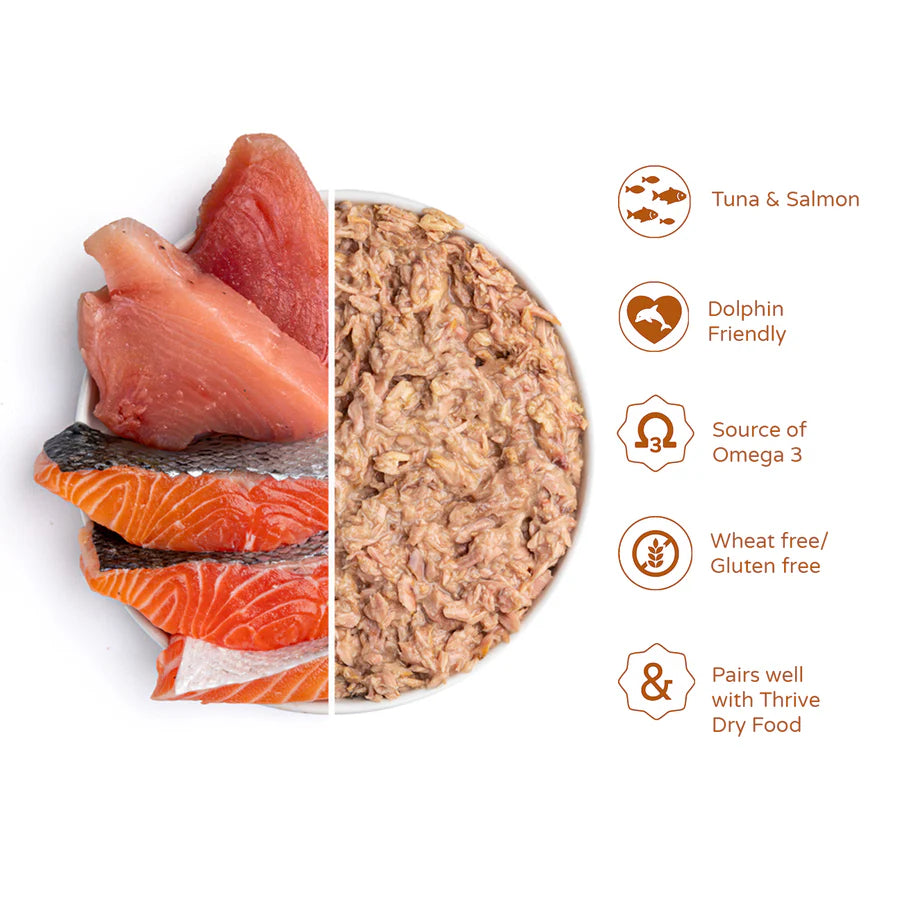 Thrive Complete Tuna & Salmon Wet Cat Food