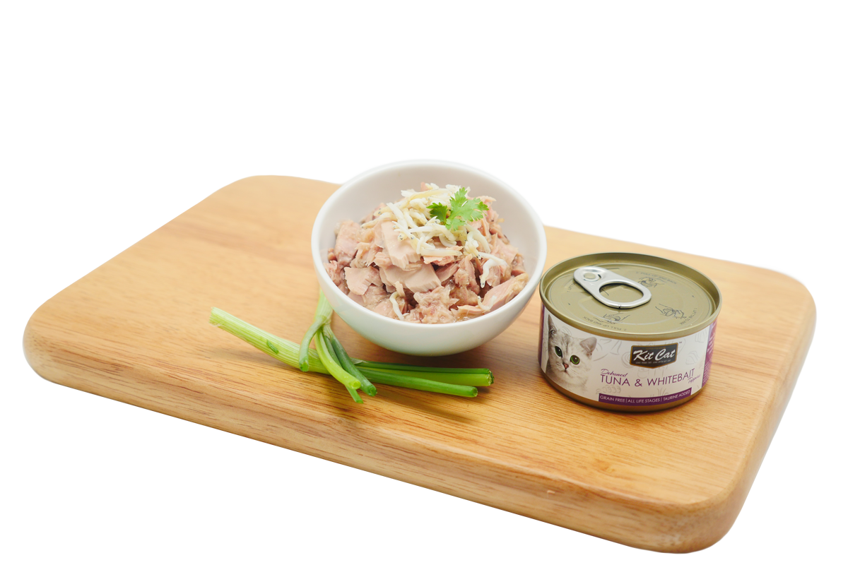 Kit Cat Grain Free Tuna & Whitebait Topper Wet Cat Food