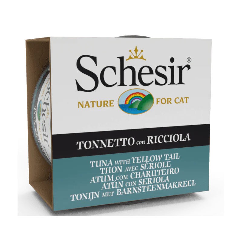 Schesir Tuna with Yellow Tail Cat Wet Food