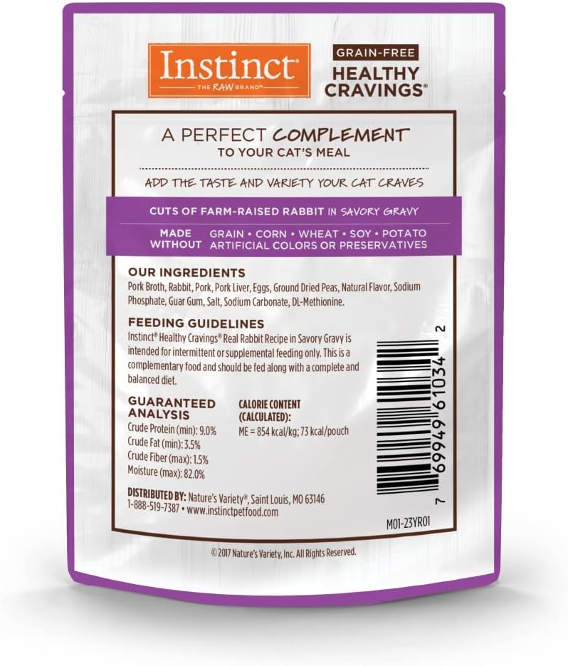 Instinct Healthy Cravings Rabbit Wet Cat Food
