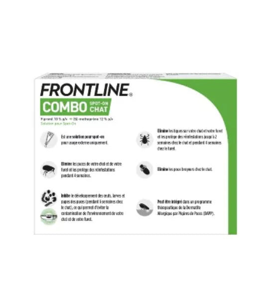 Frontline Flea & Tick Spot On Combo for Cats & Home Protection