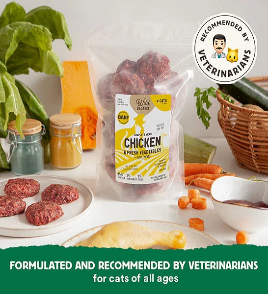 Wild Balance Complete BARF Menu Chicken for Cats