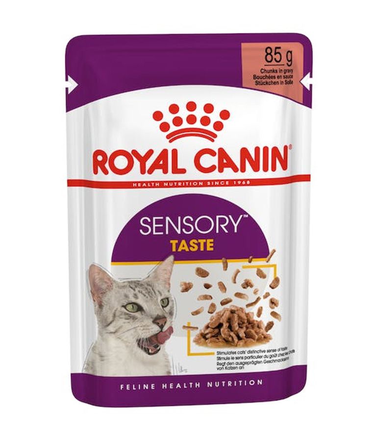 Royal Canin Feline Health Nutrition Sensory Taste Gravy Cat Wet Food