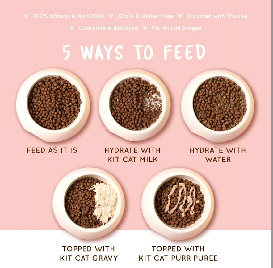 Kit Cat No Grain Tuna & Salmon Super Premium Cat Dry Food