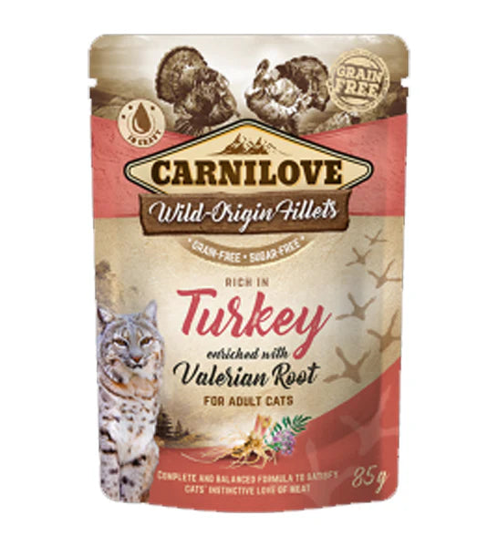 Carnilove Valerian Turkey for Adult Cat Wet Food