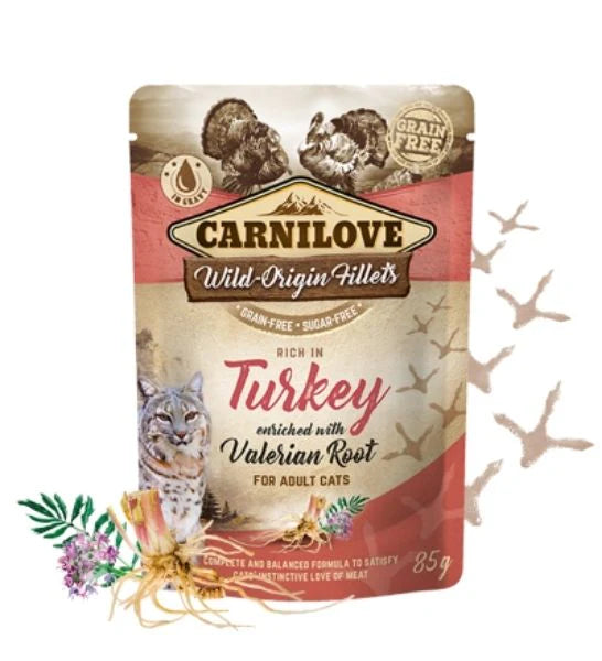 Carnilove Valerian Turkey for Adult Cat Wet Food