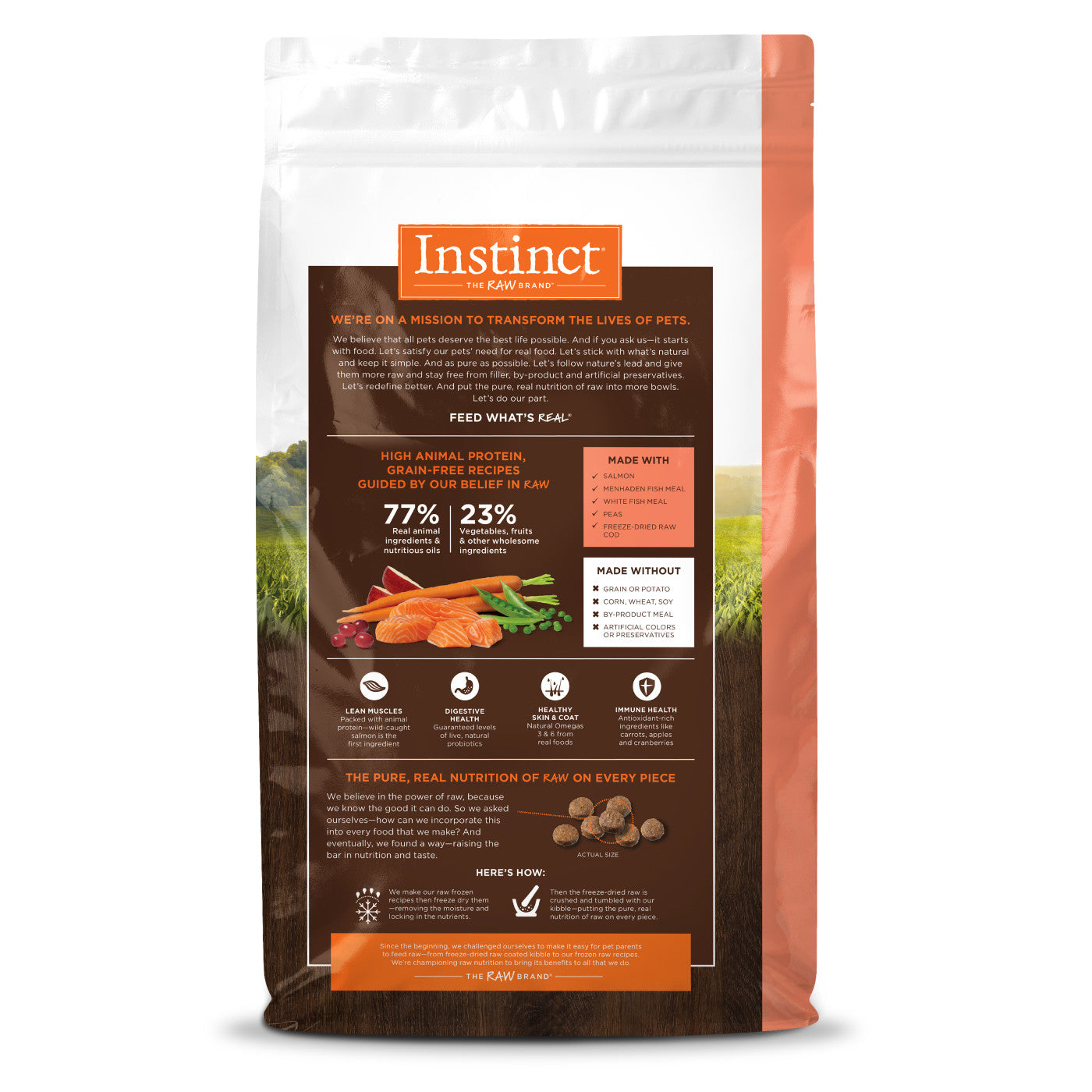 Instinct Original Grain Free Salmon Dry Cat Food
