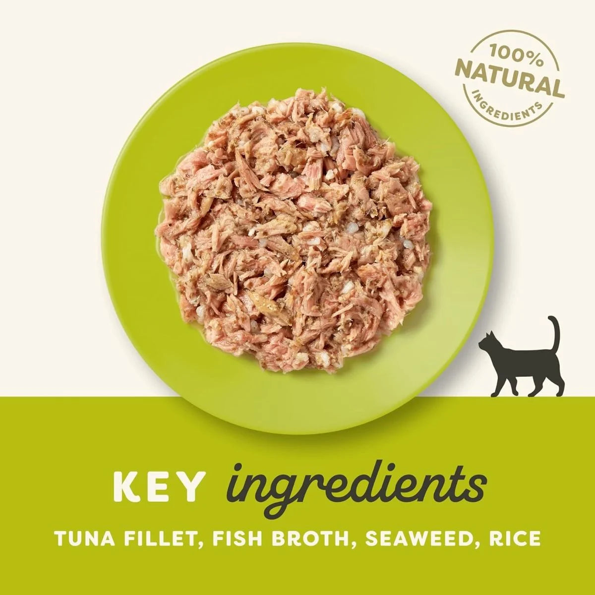 Applaws Natural Tuna Fillet with Seaweed Wet Cat Food - 156 GM
