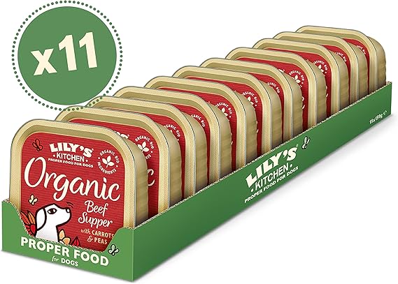 Lily's Kitchen Organic Beef Supper Wet Dog Food