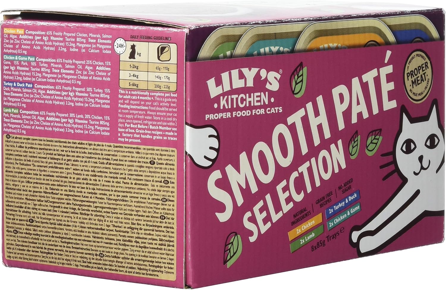 Lily's Kitchen Smooth Paté Selection Multipack Wet Cat Food