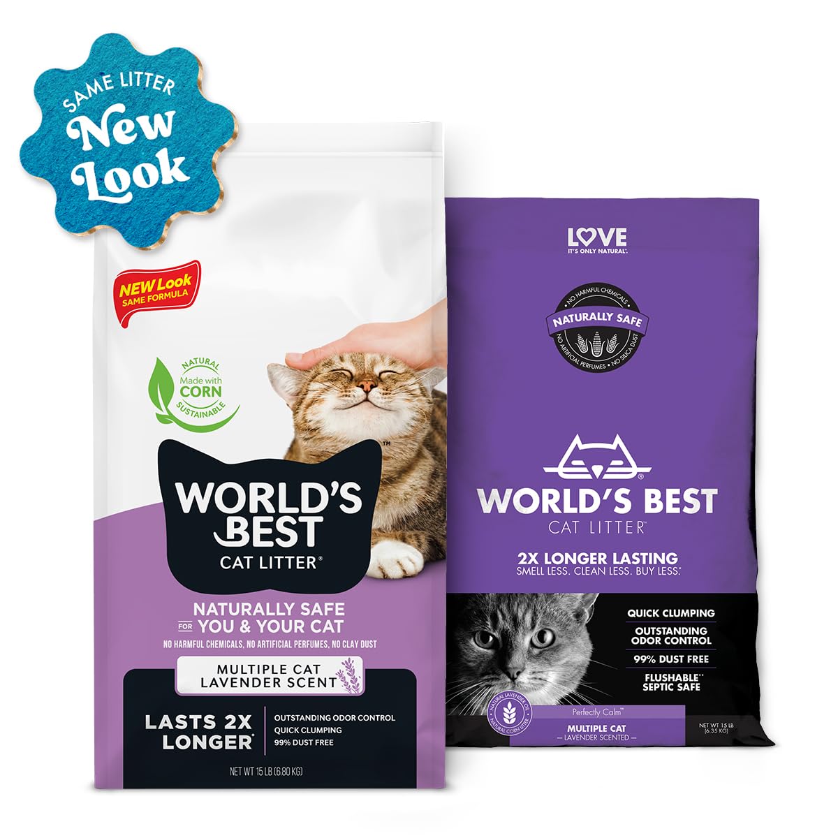 World's Best Cat Litter Multiple Cat Scented