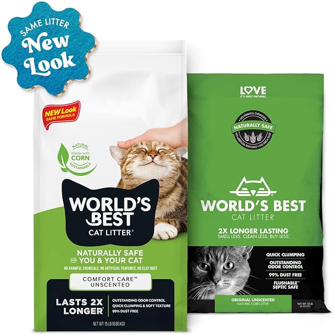 World's Best Cat Litter Original Quick Clumping