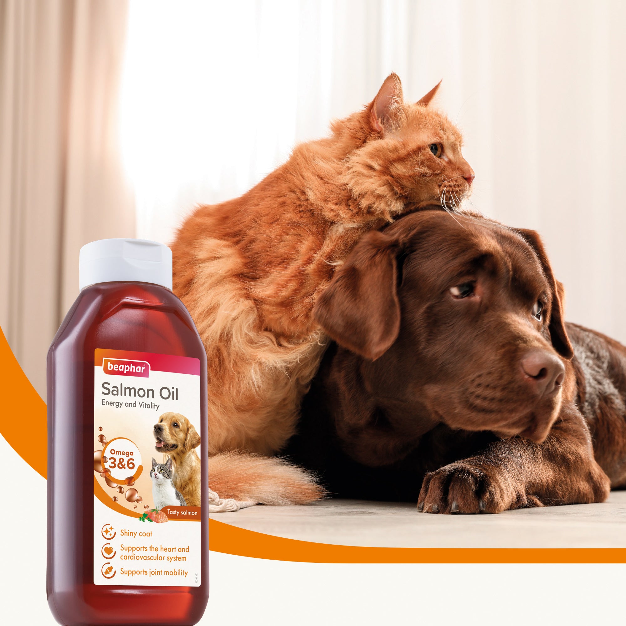 Beaphar Salmon Oil for Dogs & Cats