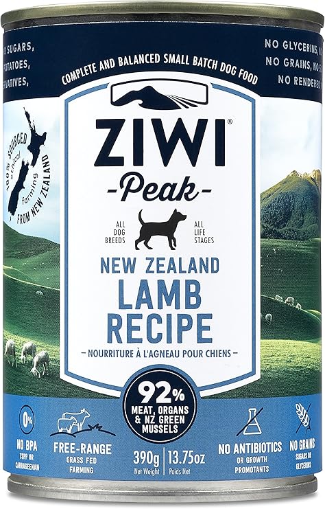 ZIWI Peak Lamb Recipe Wet Dog Food