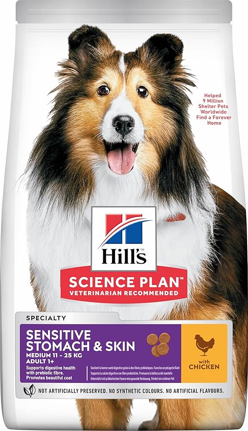 Hill's Science Plan Sensitive Stomach & Skin Medium Adult Dry Dog Food