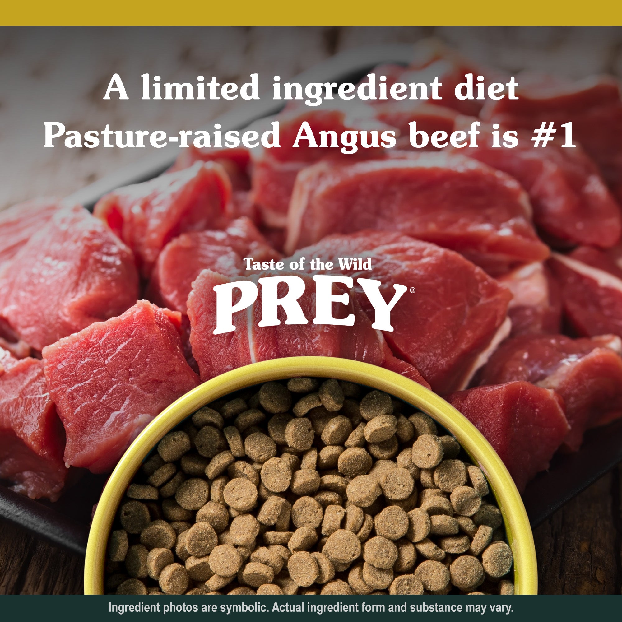Taste of the Wild PREY Angus Beef for Dry Cat Food