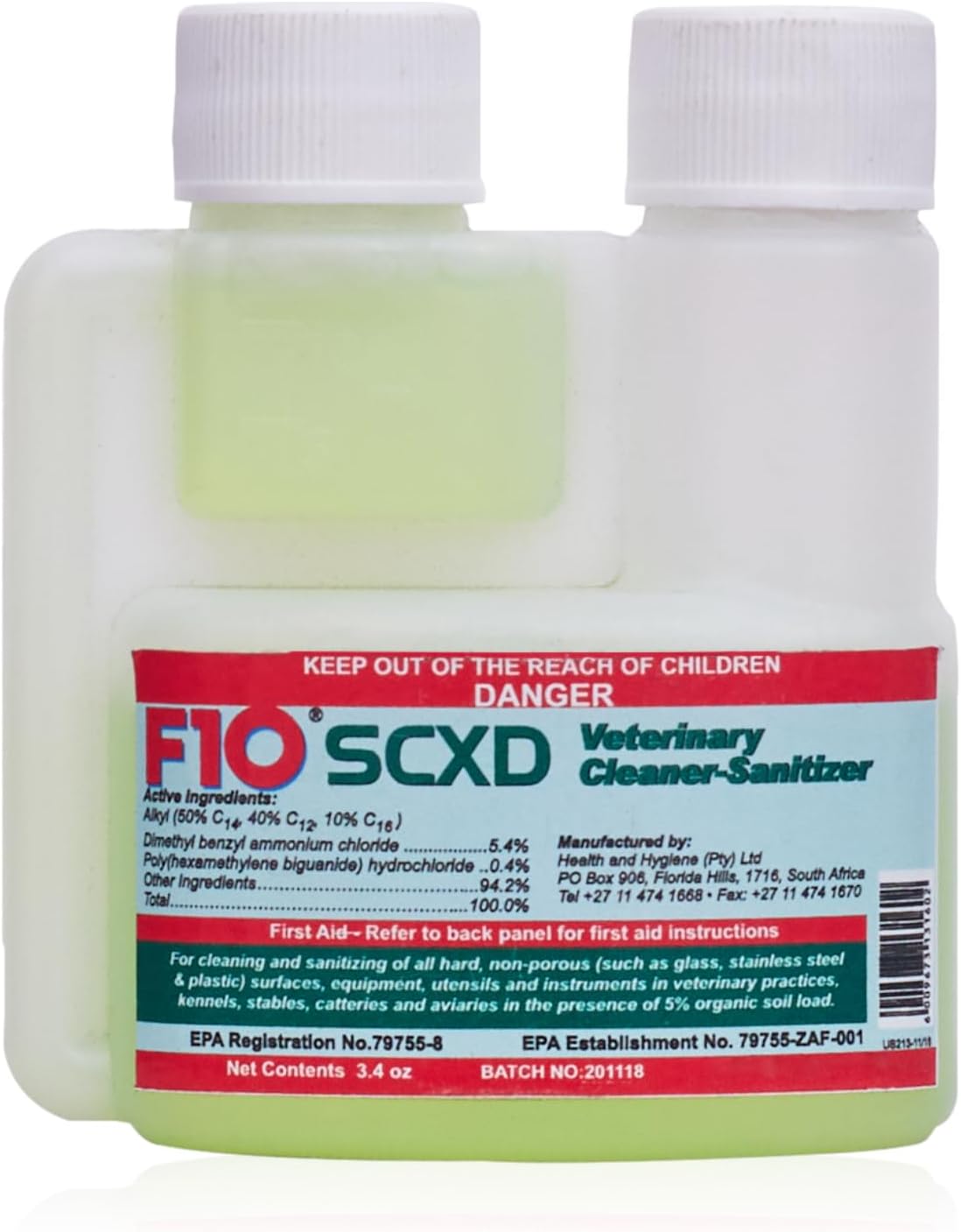F10 SCXD Disinfectant Cleaner