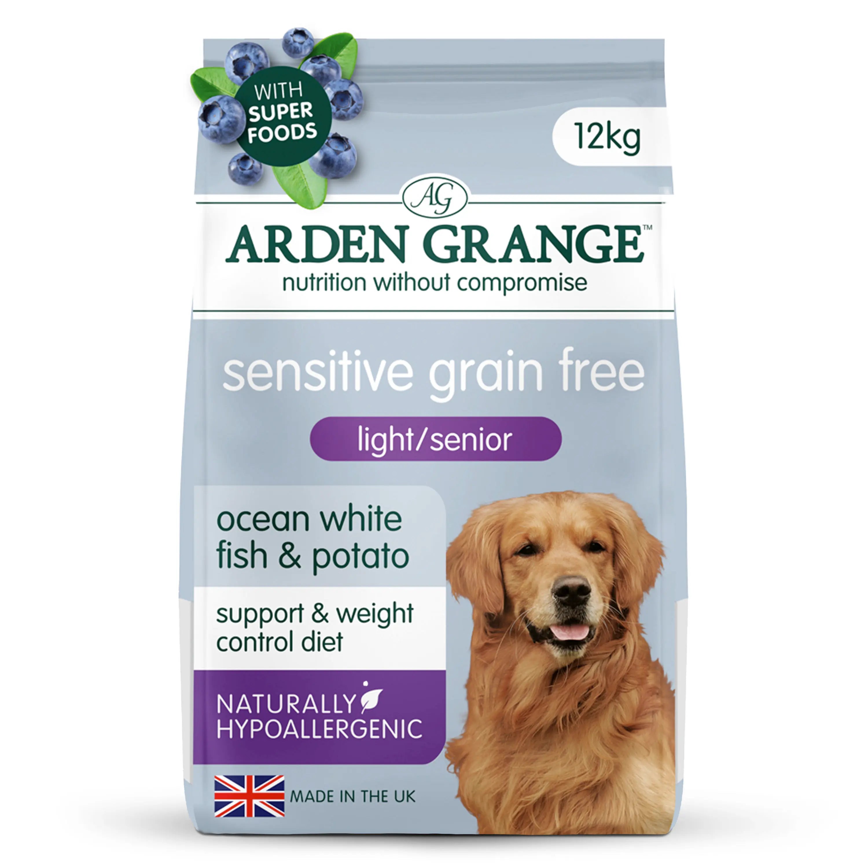 Arden Grange Sensitive Senior Dry Dog Food