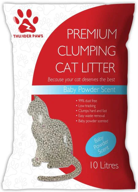 Thunder Paws Advance Care Clumping Cat Litter - 10L