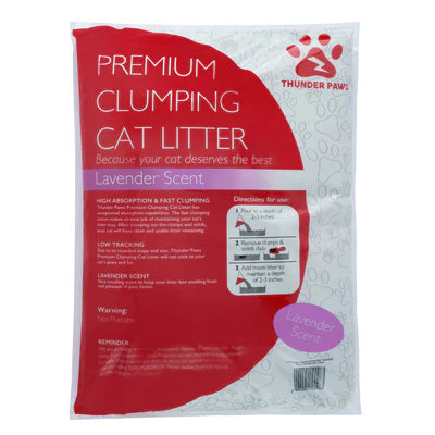 Thunder Paws Advance Care Clumping Cat Litter - 10L