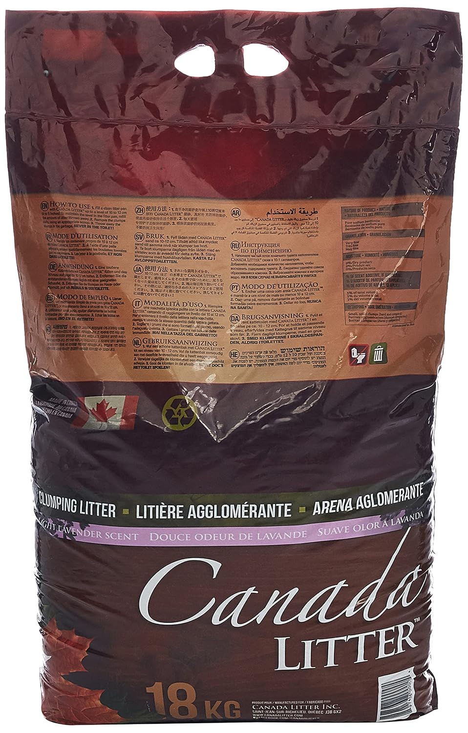 Canada LITTER Lavender Scented Cat Litter
