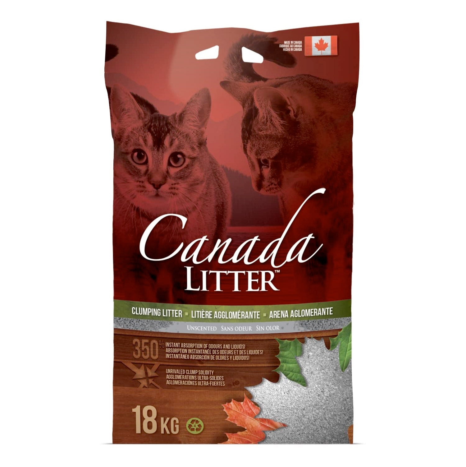 Canada LITTER Unscented Cat Litter