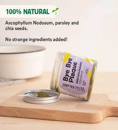 Wild Balance Bye Bye Plaque Supplement for Dogs&Cats