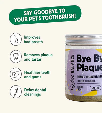Wild Balance Bye Bye Plaque Supplement for Dogs&Cats