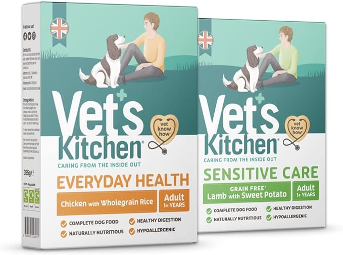 Vet's Kitchen Chicken with Wholegrain Rice Wet Dog Food