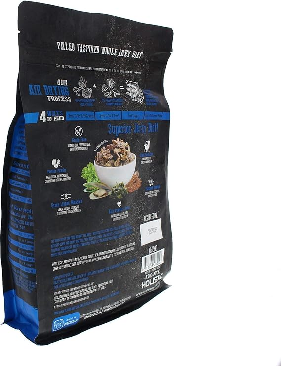 Absolute Holistic Air Dried Diet Blue Mackerel & Lamb Dry Dog Food
