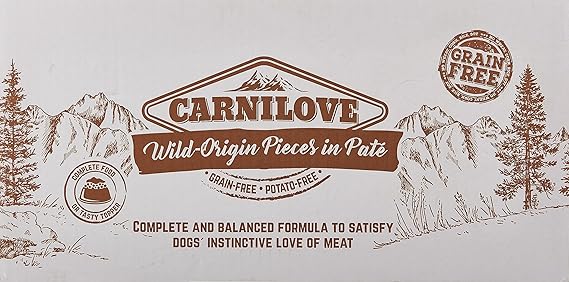 Carnilove Buffalo with Rose Blossom for Adult Dog Wet Food