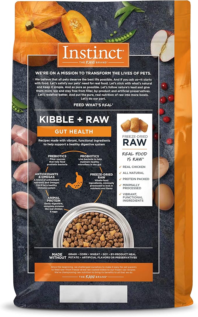 Instinct Raw Boost Kibble Chicken Dry Dog Food