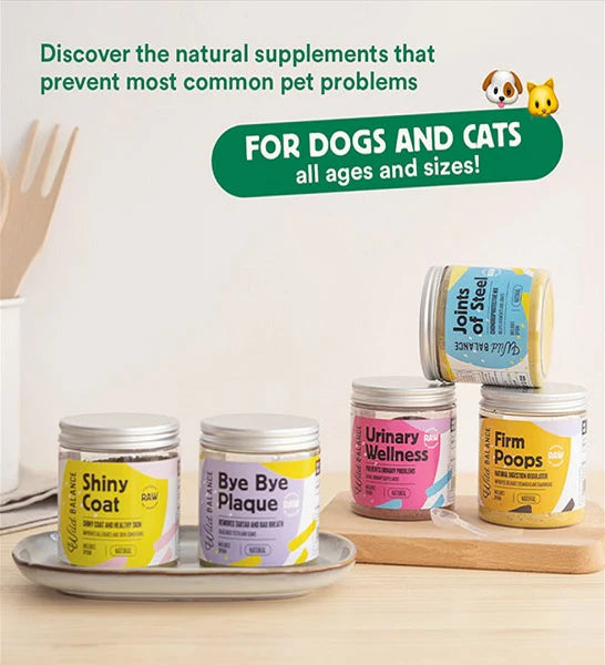 Wild Balance Firm Poops Supplement for Dogs&Cats