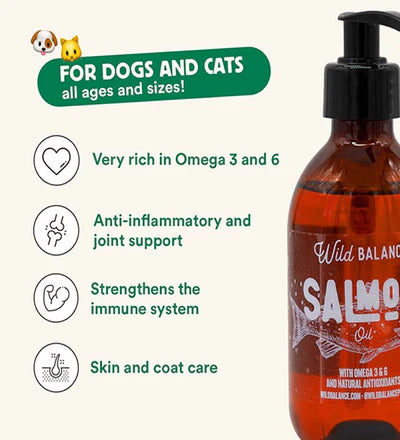 Wild Balance Norwegian Salmon Oil for Dogs&Cats