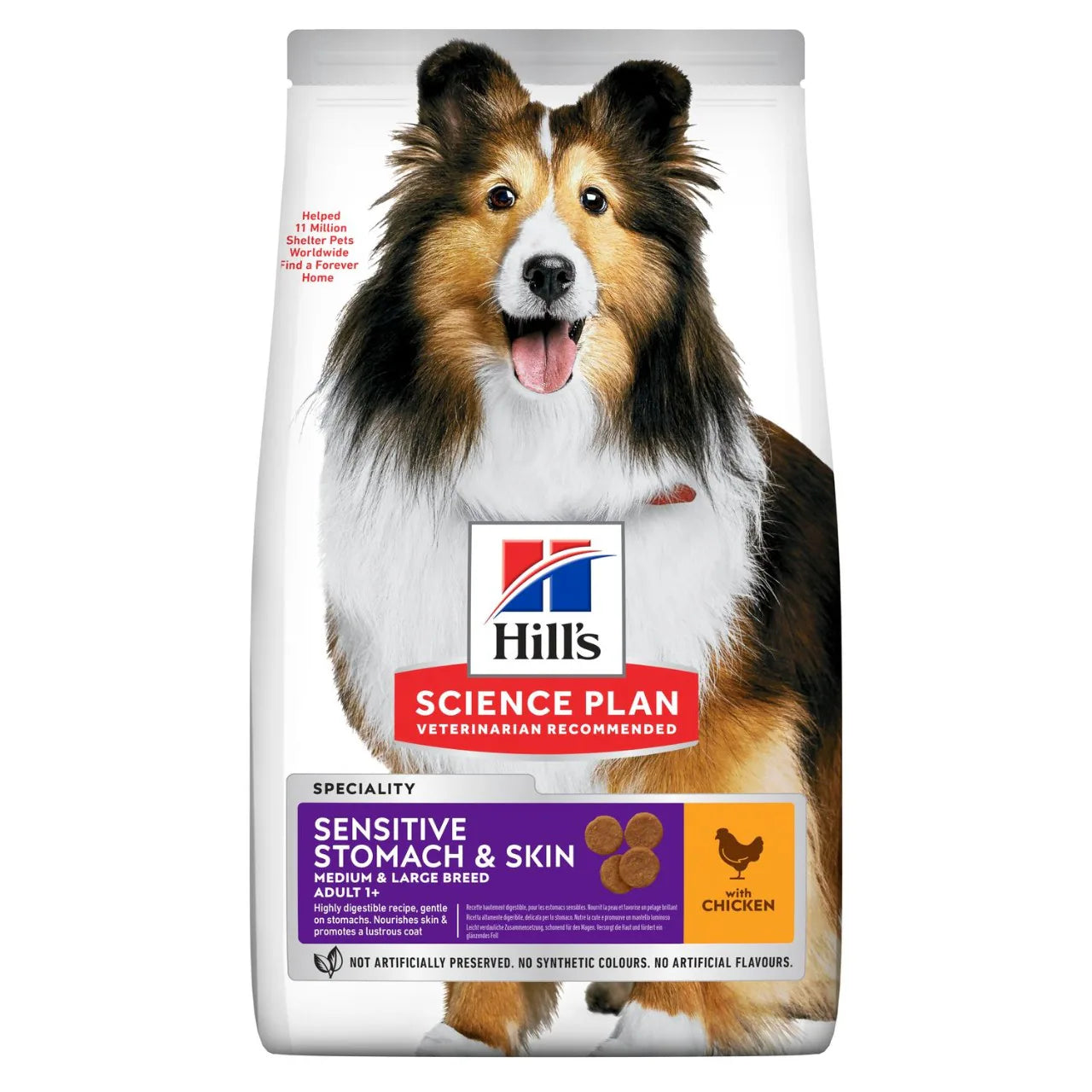 Hill's Science Plan Sensitive Stomach & Skin Medium Adult Dry Dog Food