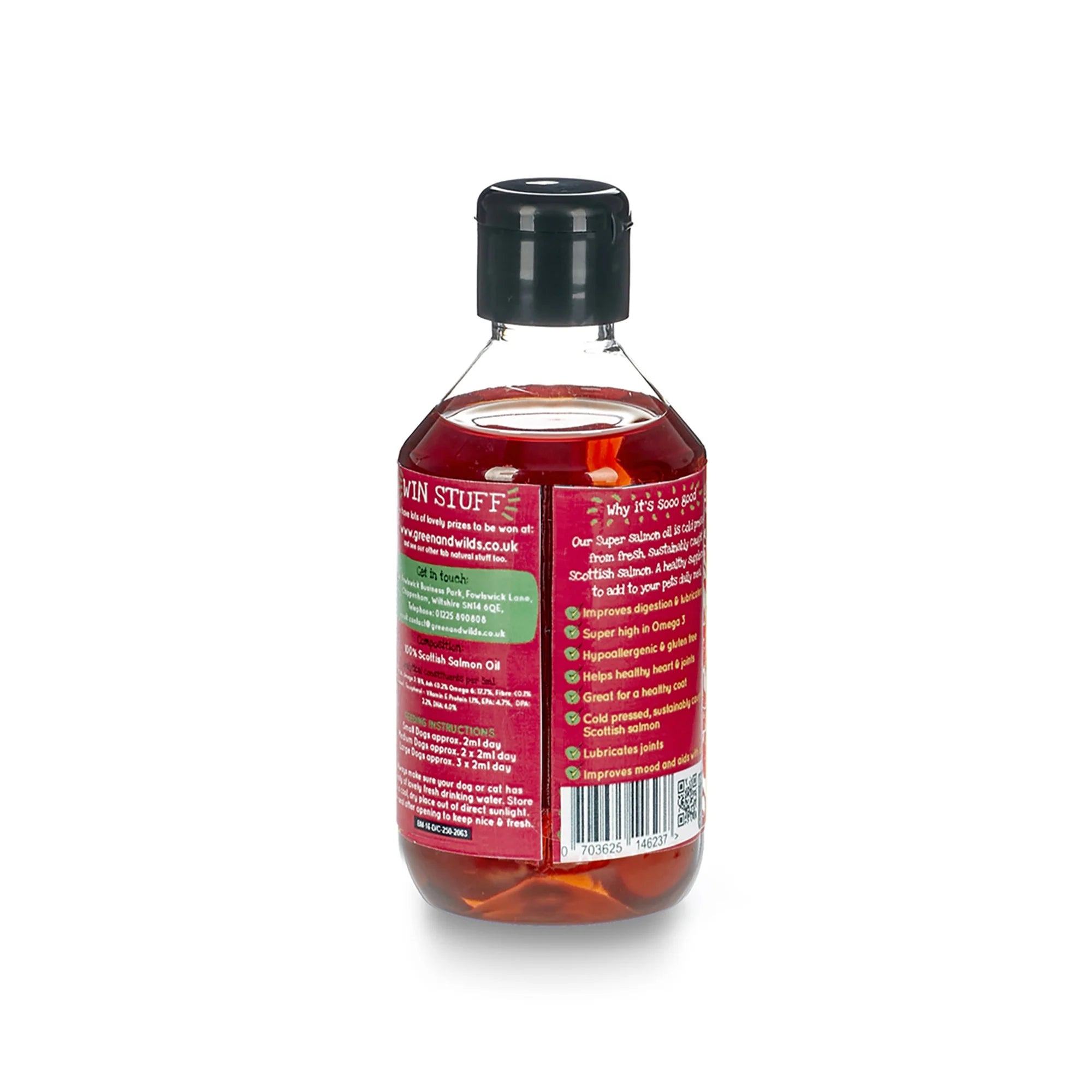 Green&Wilds Super Salmon Oil for Dogs & Cats