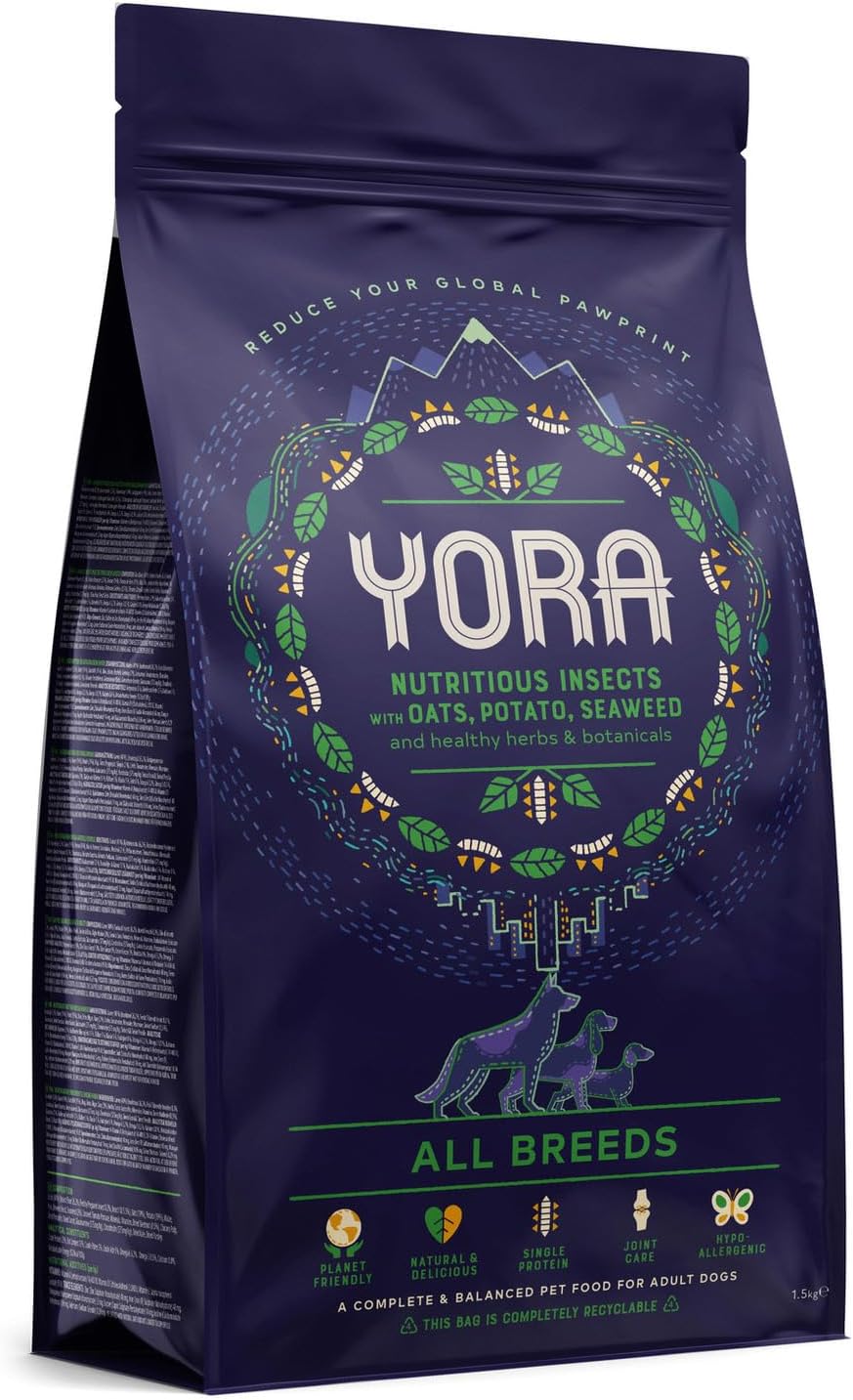 Yora Pet Foods Insect Protein Adult Dry Dog Food