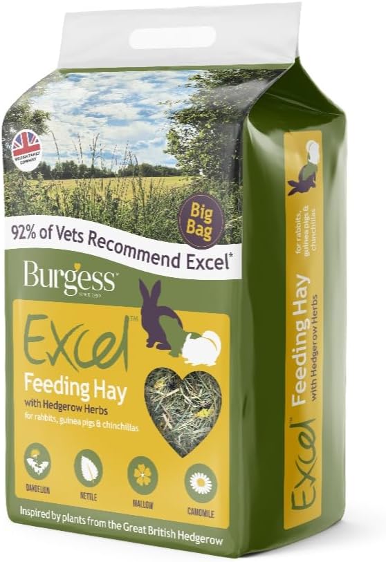 Burgess Excel Feeding Hay with Hedgerow Herbs