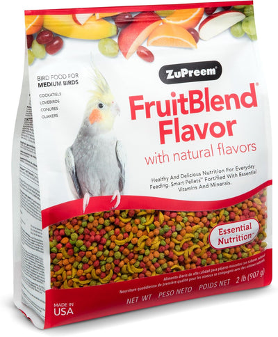ZuPreem FruitBlend Medium Parrot Food