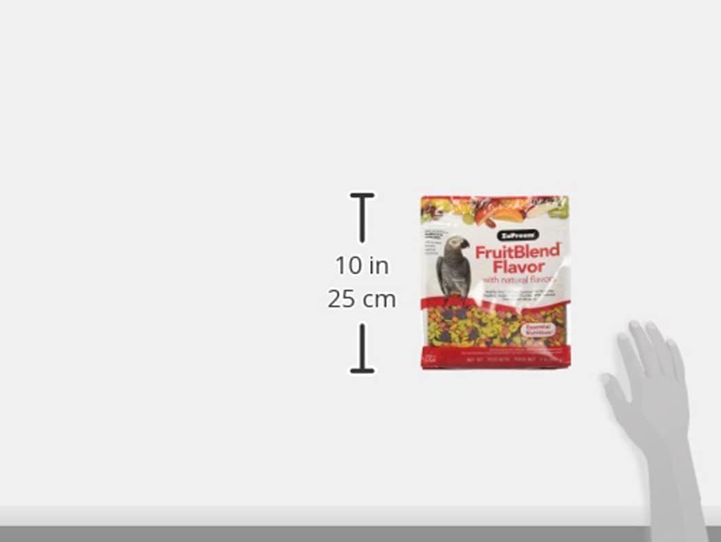 ZuPreem FruitBlend Medium and Large Parrot Food