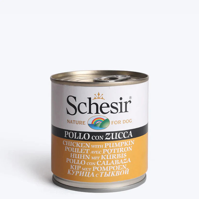 Schesir Chicken with Pumpkins Wet Dog Food