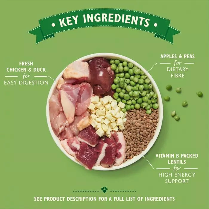 Lily's Kitchen Countryside Casserole with Chicken, Duck & Sweet Potatoes Adult Dry Dog Food - 7 KG