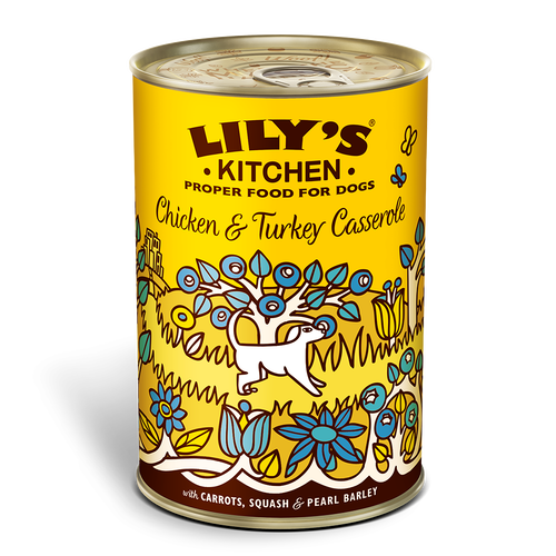 Lily's Kitchen Chicken & Turkey Casserole Wet Dog Food