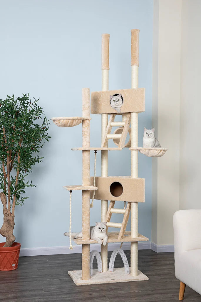 Go Pet Club Cat Tree Condo Furniture - 99X71X183CM