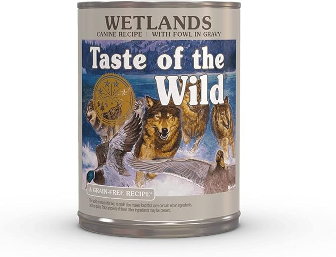 Taste of the Wild Wetlands Canine Fowl in Gravy Wet Dog Food
