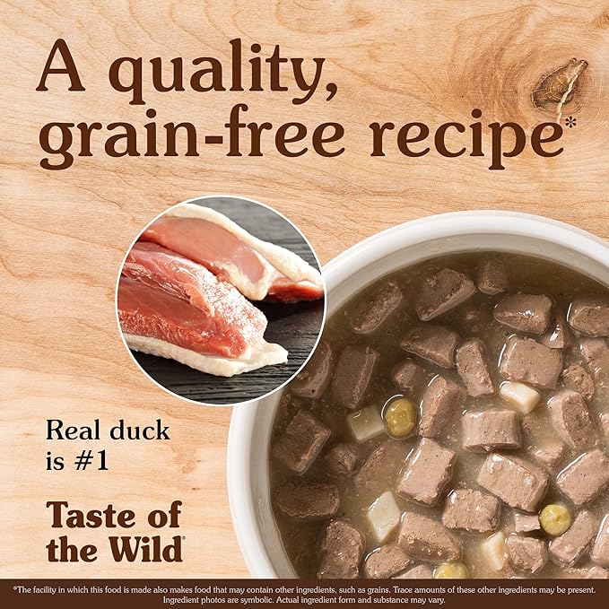 Taste of the Wild Wetlands Canine Fowl in Gravy Wet Dog Food