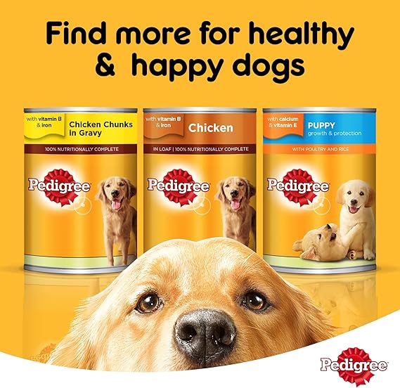 Pedigree Chicken Loaf Wet Dog Food