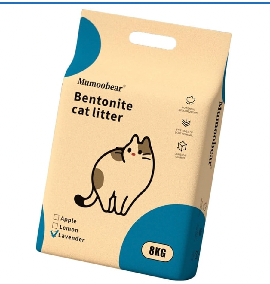 Mumoo Bear Clumping Cat Litter -8kgs